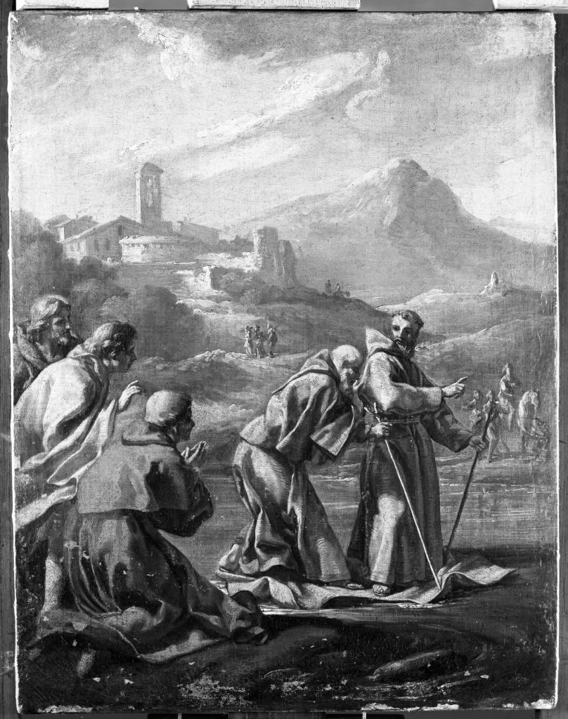 A Miracle of St. Peter of Alcantara by Pietro Bianchi (Italian, 1694-1740) (Artist) and
Pier Leone Ghezzi (Italian, 1674-1755) (Painter). From the Walters Art Museum.